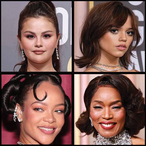 5 looks de maquiagem limpos do Globo de Ouro 2023 que você pode matar em casa!