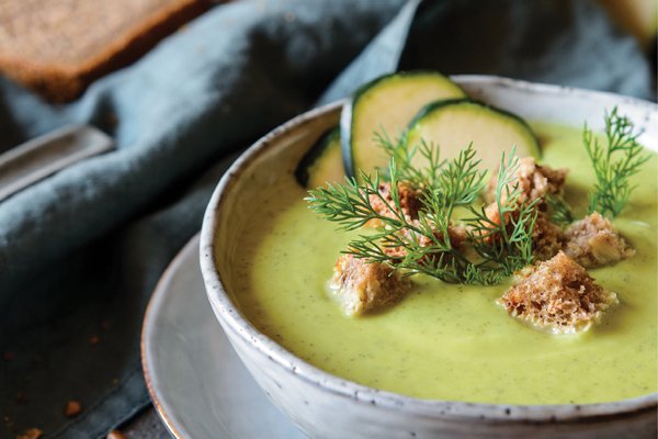 Nutrientes restauradores com sopa de abobrinha — Pure Joy Skin Care and Wax Studio
