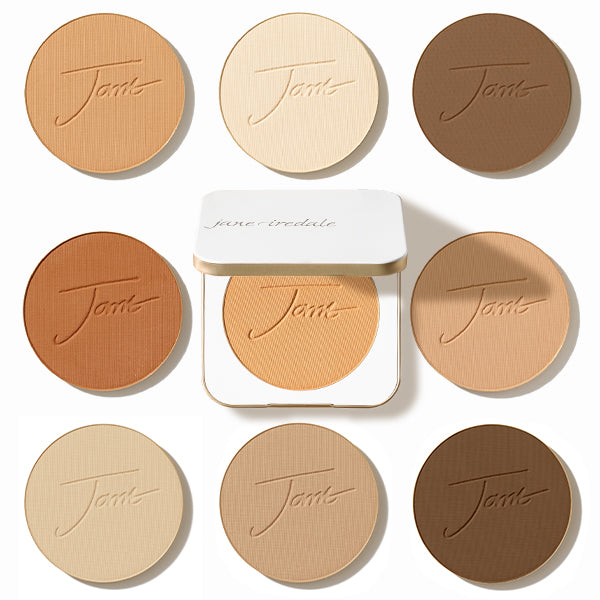 O que é a base mineral da base purpressada? | Jane Iredale