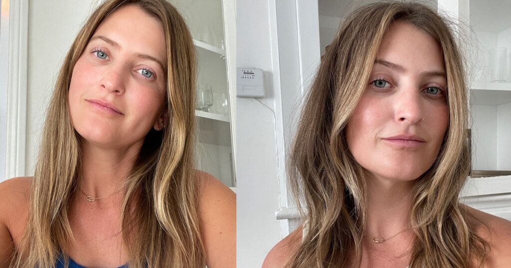 Eu tenho um corte de cabelo de borboleta para cabelos finos: veja fotos