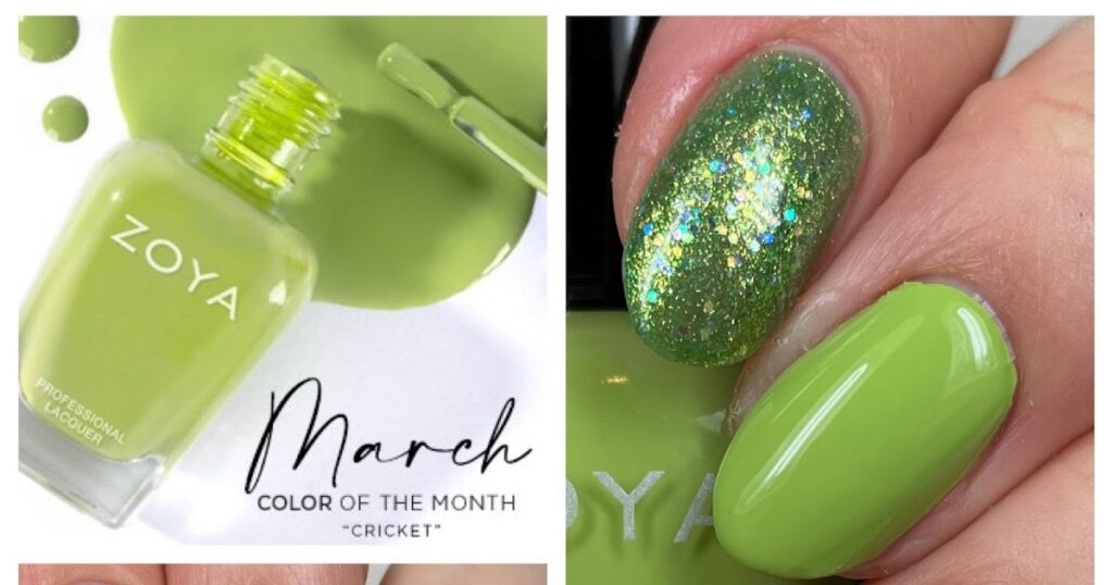Zoya Cricket, cor de março do mês