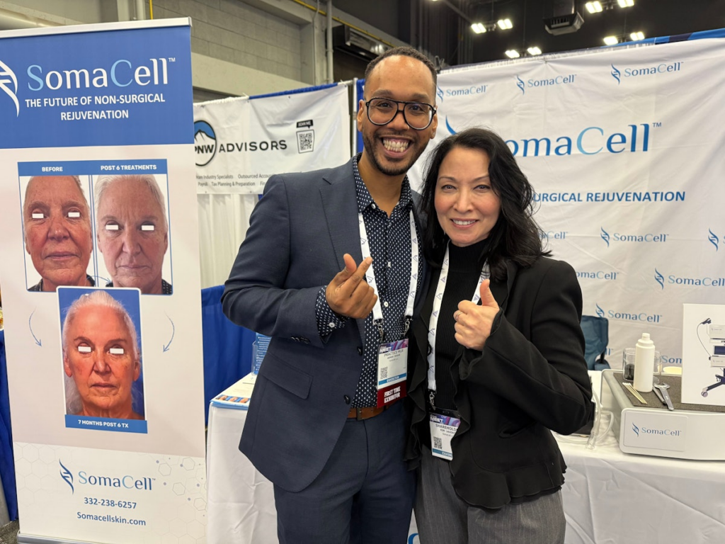 Somacell e Hydrafacial Destaque Software e inovações orientadas por som no ASLMS 2025