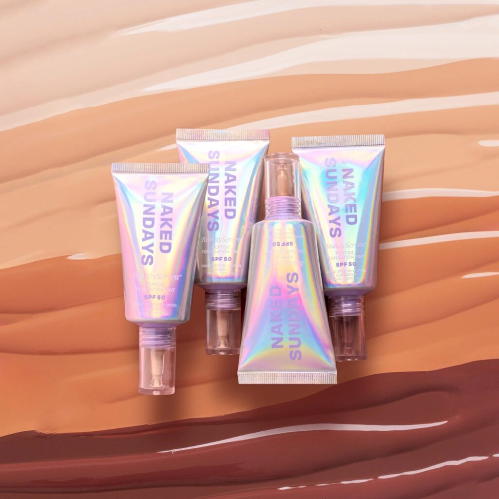 Sundays nus Beautyscreen spf50 peptídeo TINT