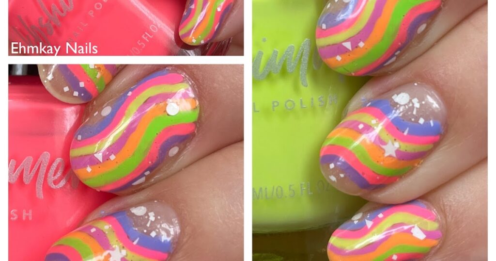 Ehmkay Nails: 13º aniversário de blog: arte de neon de verão