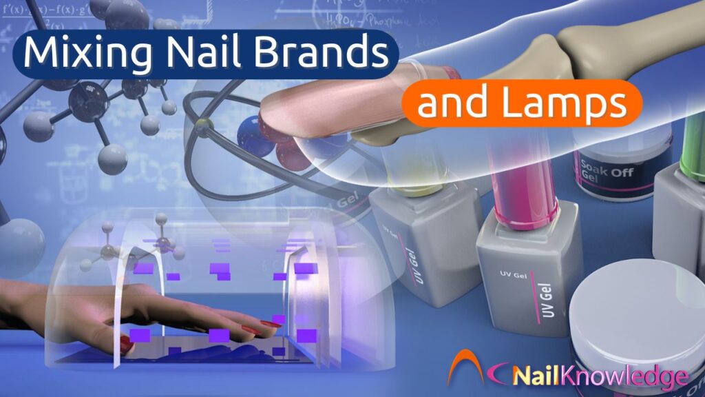 Mixing nail brands and lamps