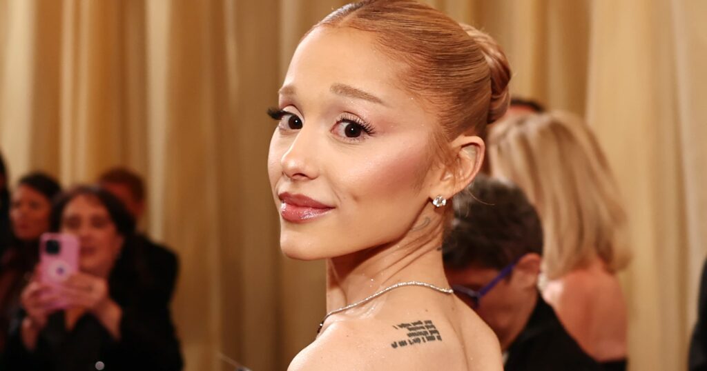 Tatuagens de Ariana Grande e seus significados