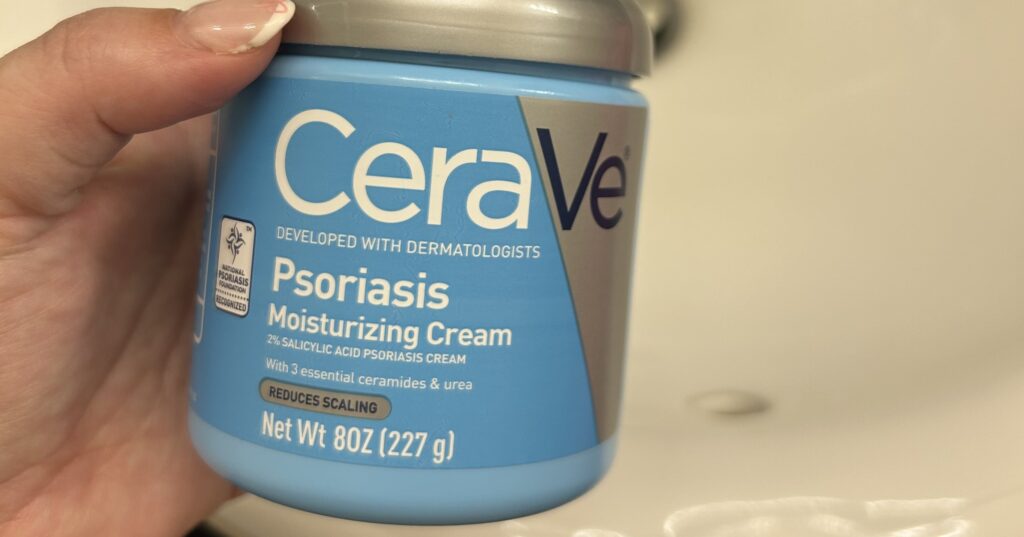 Creave psoríase Hidratante Creme Revisão com fotos