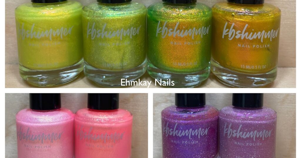 Ehmkay Nails: KBSHIMMMER CROVENSA PERSONALIDADE Comparações