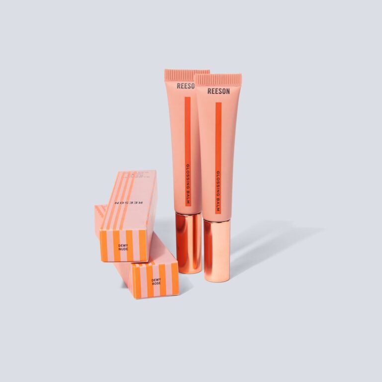 REESON Beauty Glossing Balm Review & Swatches - Lip Gloss with Skincare