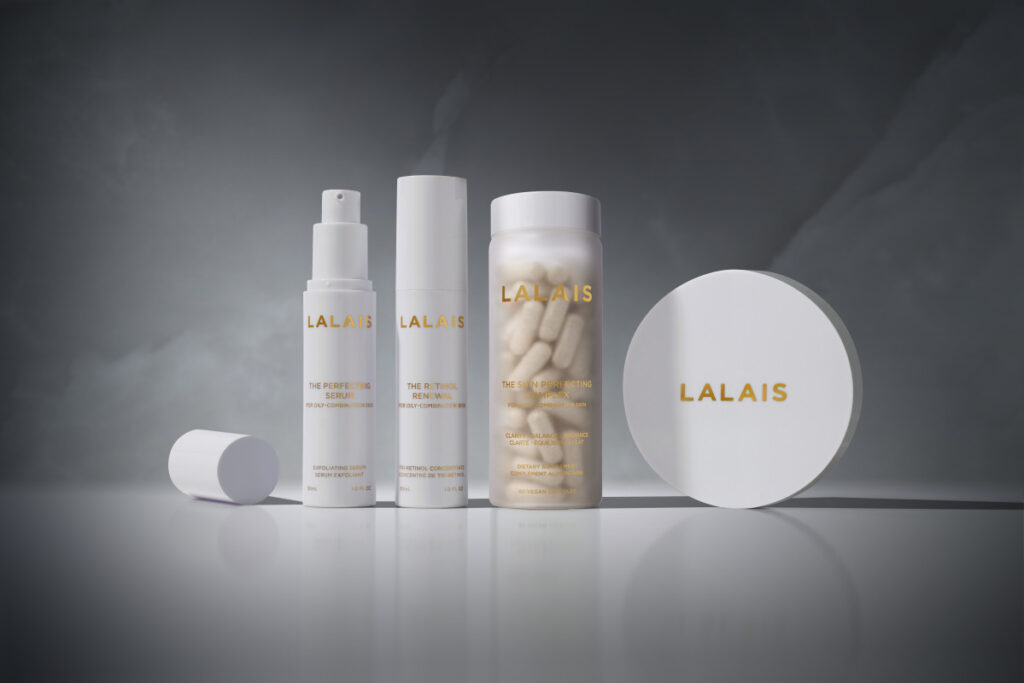 Lalais: uma marca de luxo para cuidados com a pele, especificamente para quem tem pele oleosa