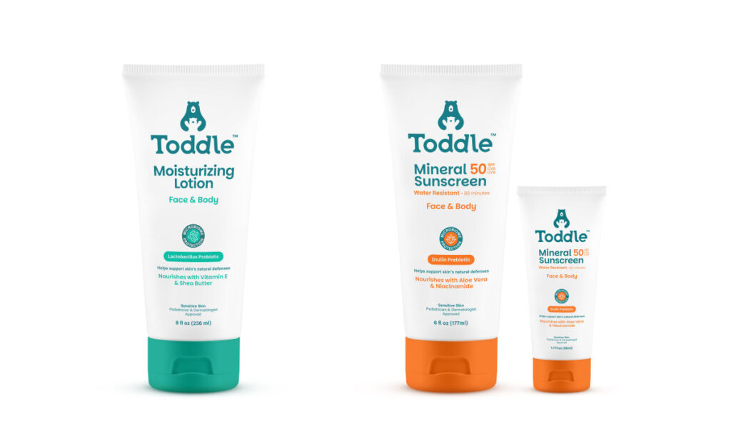 Toddle: uma marca de cuidados com a pele infantil com sede no Reino Unido que se dirige aos EUA