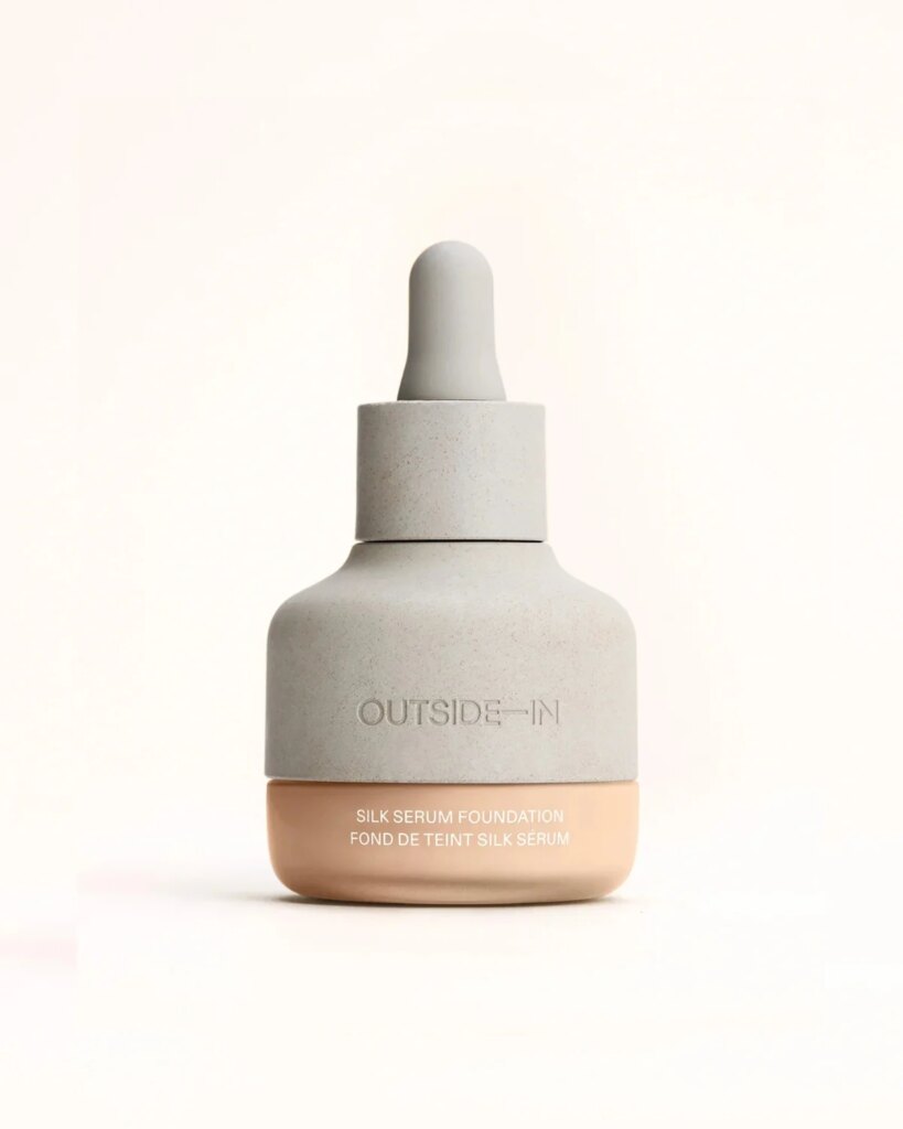 Análise e amostras da base Outside-In Silk Serum