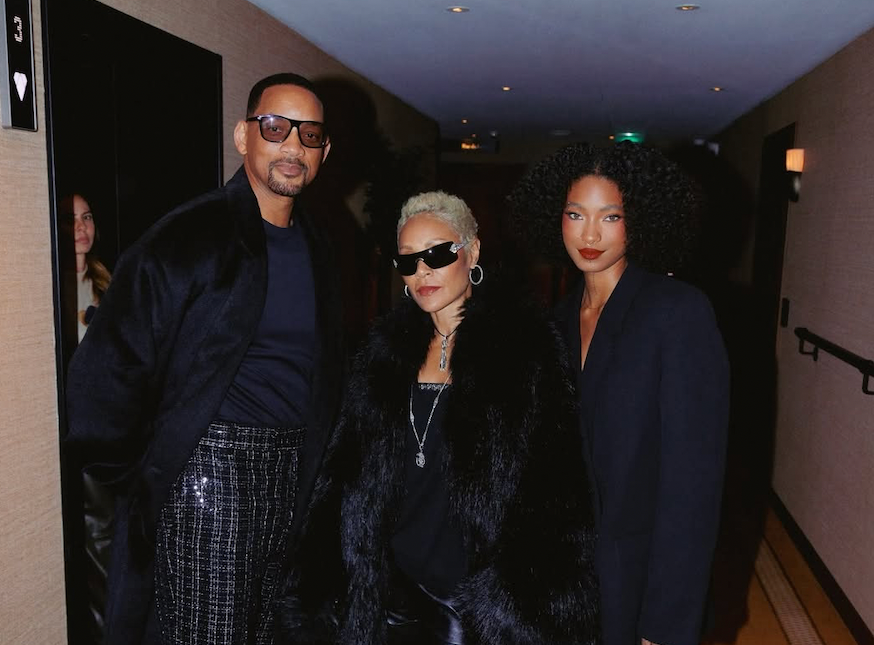 Jaden Smith Christian Louboutin Creative Director A Family Moment of Style and Support
