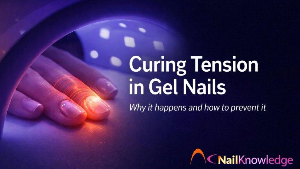 Curing Tension in Gel Nails