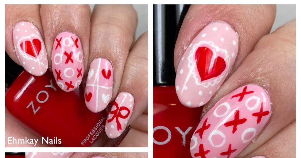 💕Dia dos Namorados Nail Art 💕