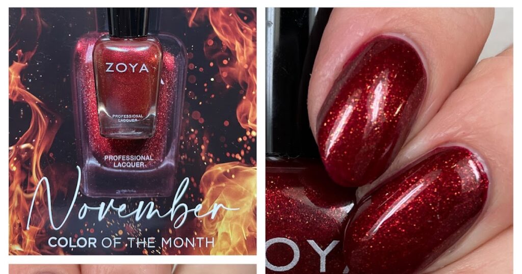Zoya Pheonix, cor do mês de novembro