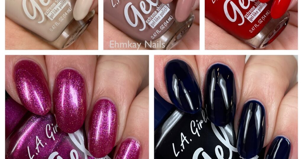unhas ehmkay: LA Girl Cosmetics