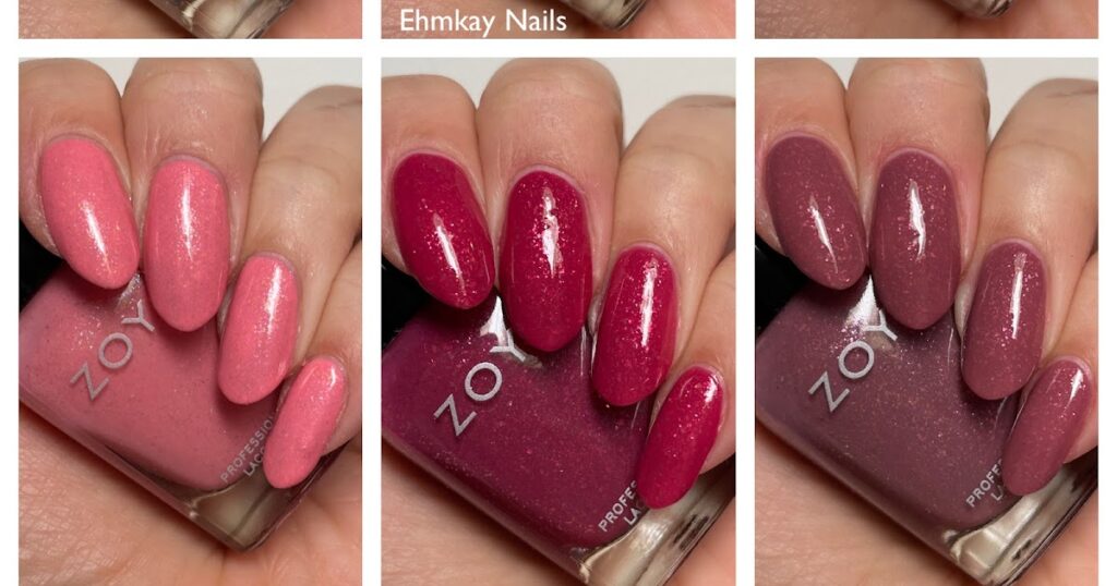 unhas ehmkay: Zoya Naturel 6 brilhos
