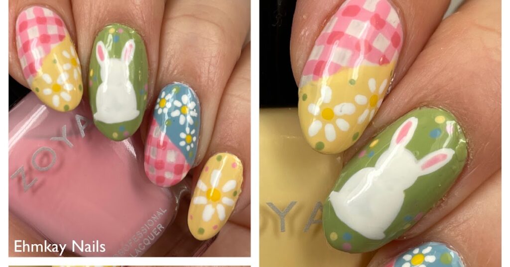 unhas ehmkay: Nail Art Primavera Páscoa