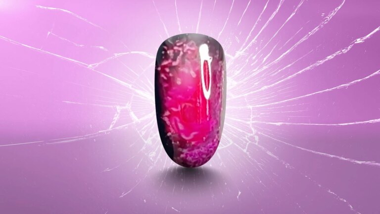abstract gel nail designs
