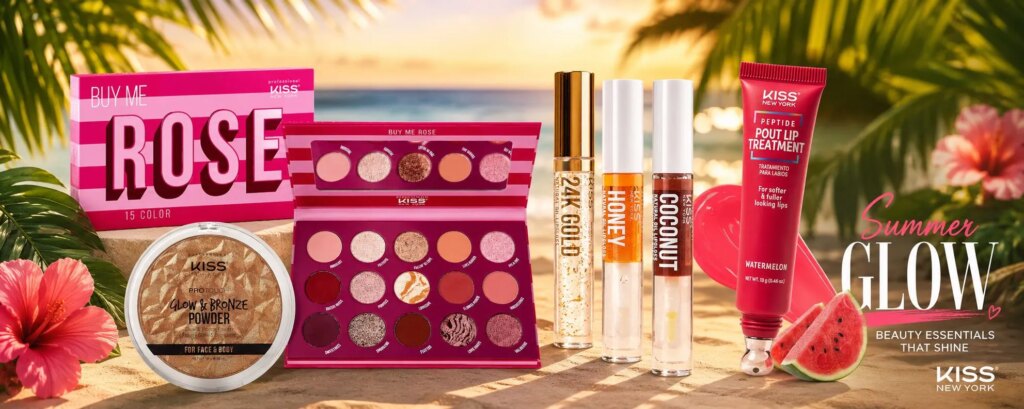 The Ultimate Summer Beauty Bag: KISS New York Products to Elevate Your Glow