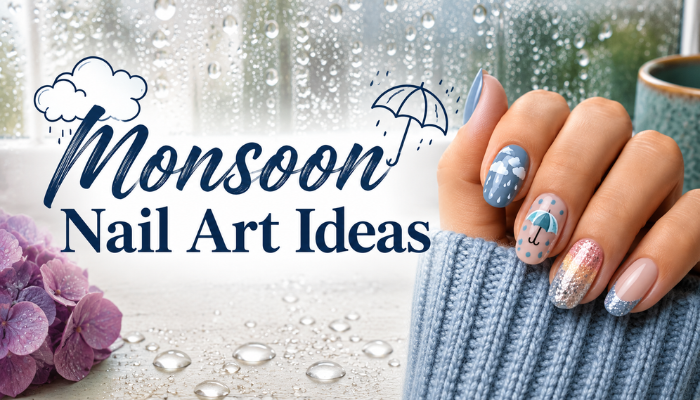 Monsoon Nail Art Ideas